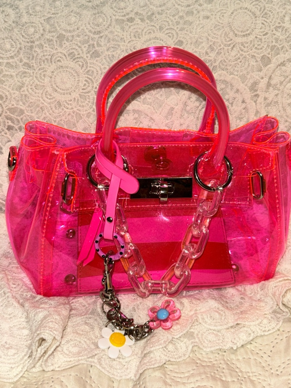Beautiful Steve Madden Gummy Jelly Bag